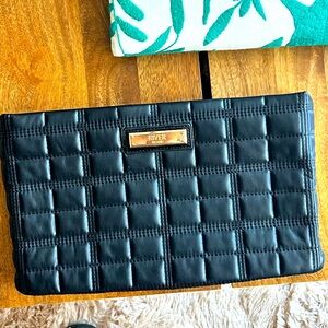 River Island Black Quilted Clutch